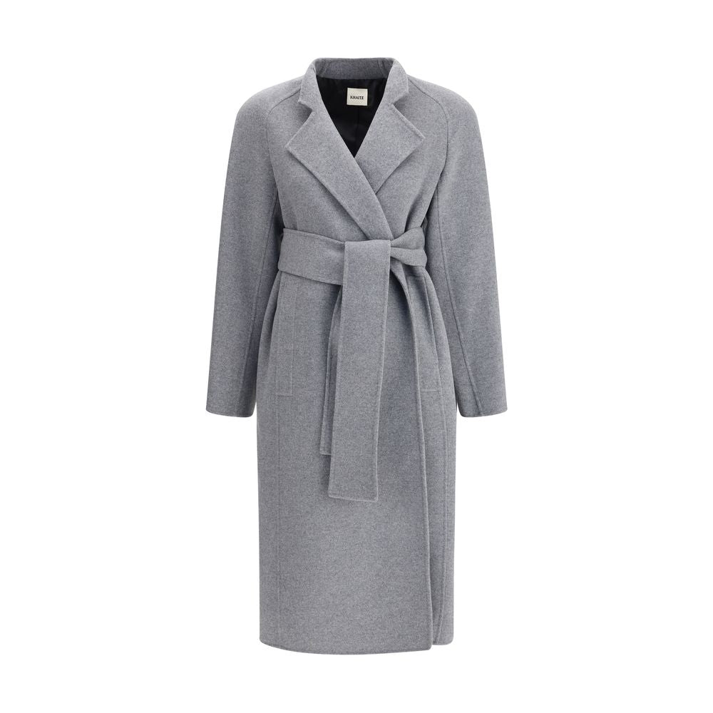 Khaite Gray Wool Coat | Regal Royce