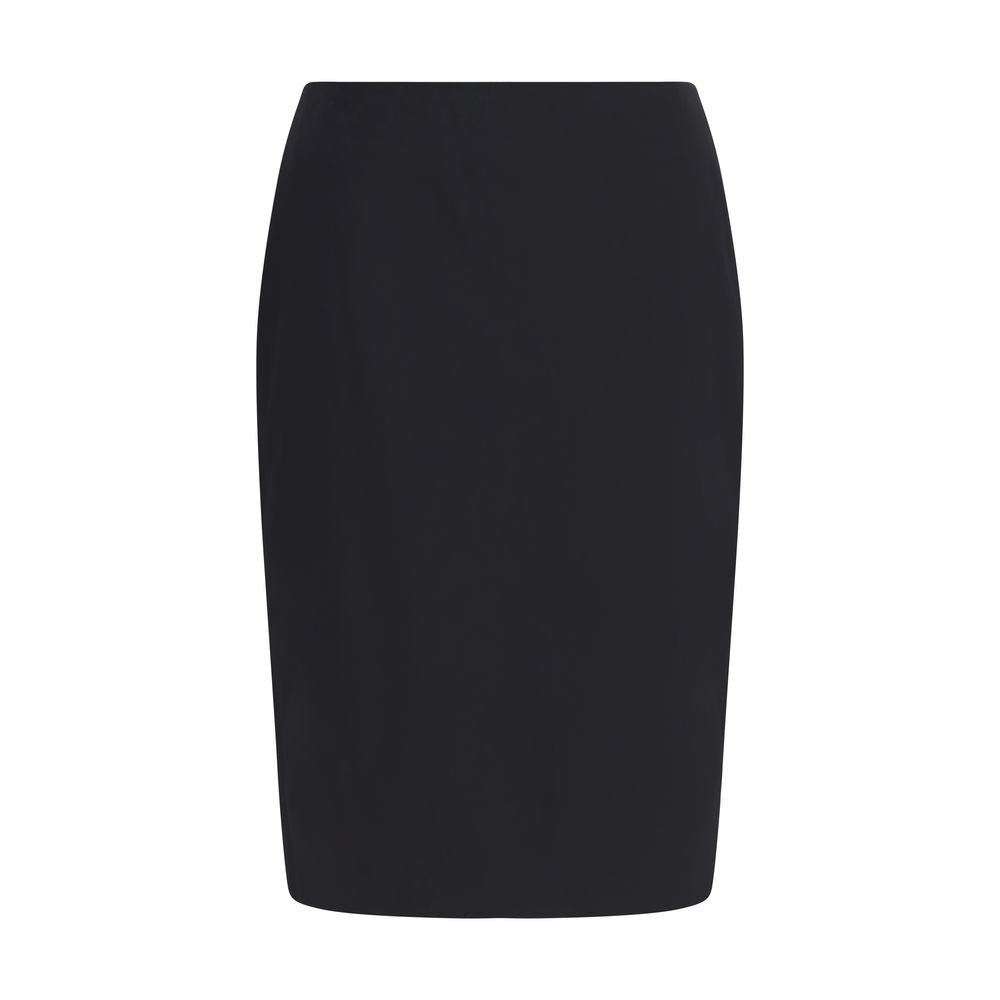 Saint Laurent Black Viscose Skirt | Regal Royce