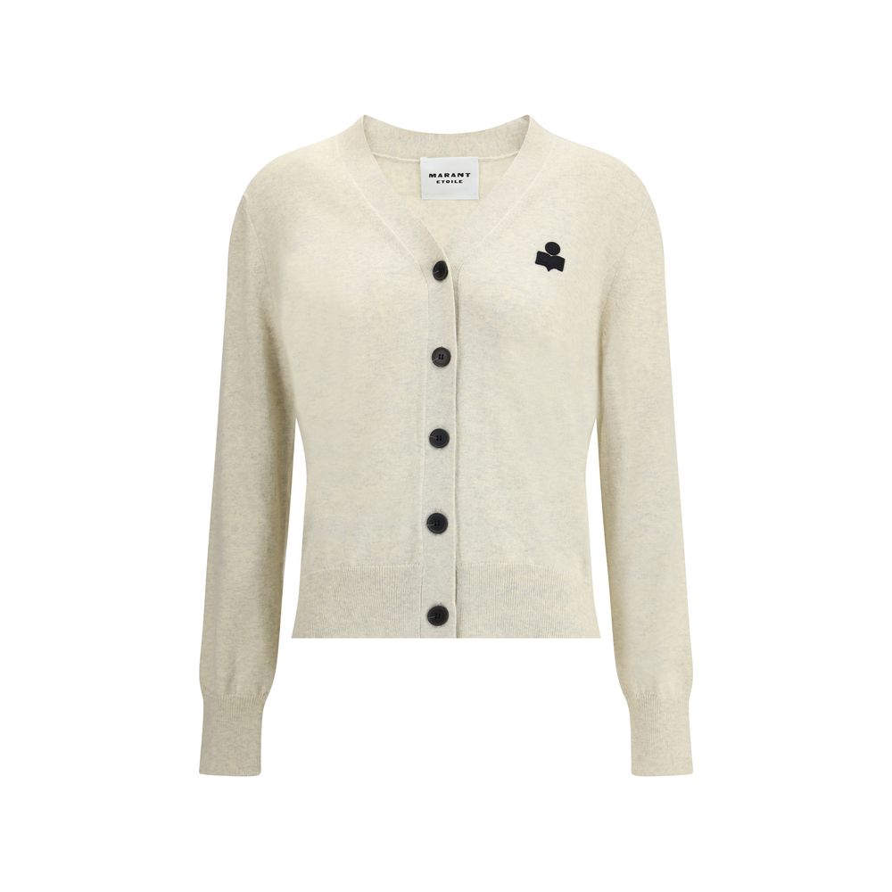 Marant Etoile White Cotton Cardigan | Regal Royce
