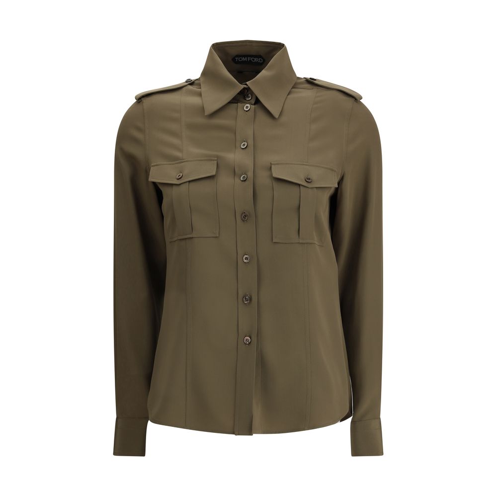 Tom Ford Bicolor Silk Dress Shirt | Regal Royce
