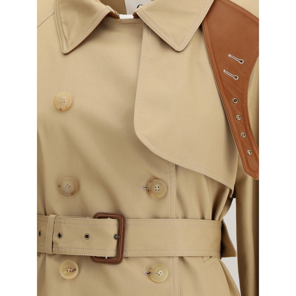Chloé Beige Cotton Coat | Regal Royce