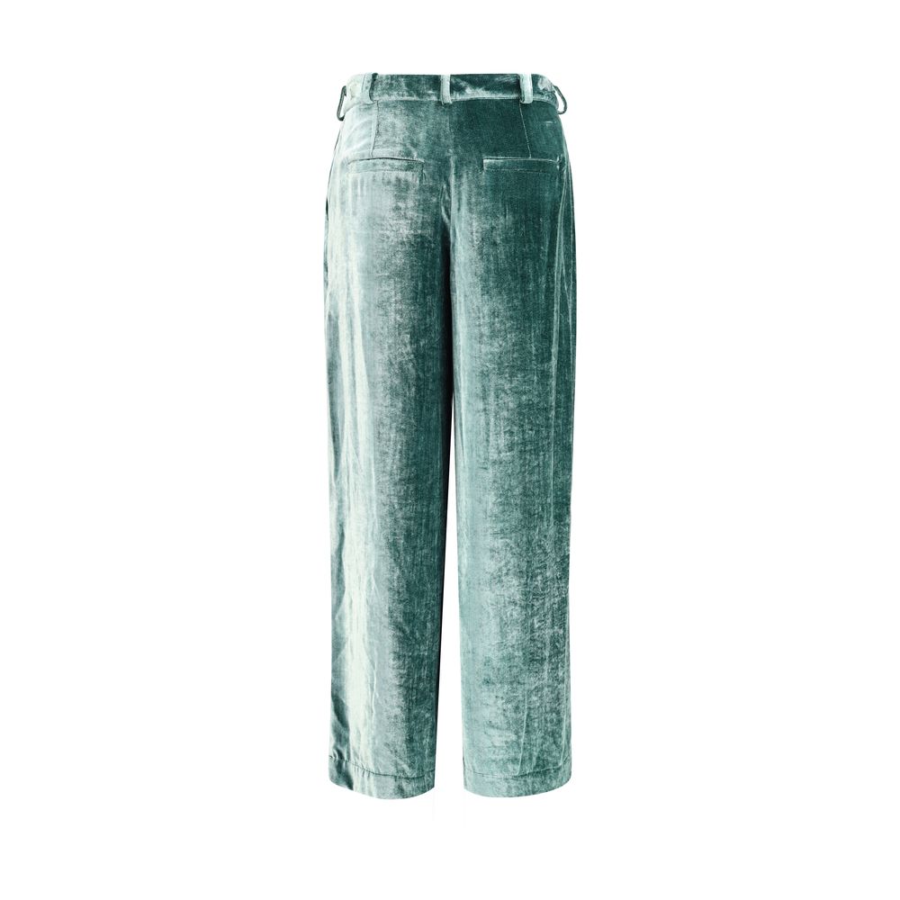 Kristina Ti Bicolor Cotton Casual Pants | Regal Royce