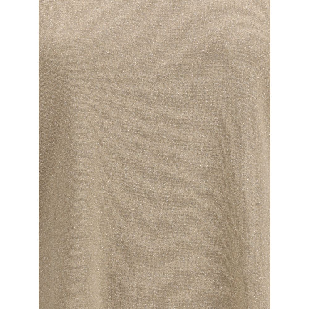 Brunello Cucinelli Beige Nylon T-Shirt | Regal Royce
