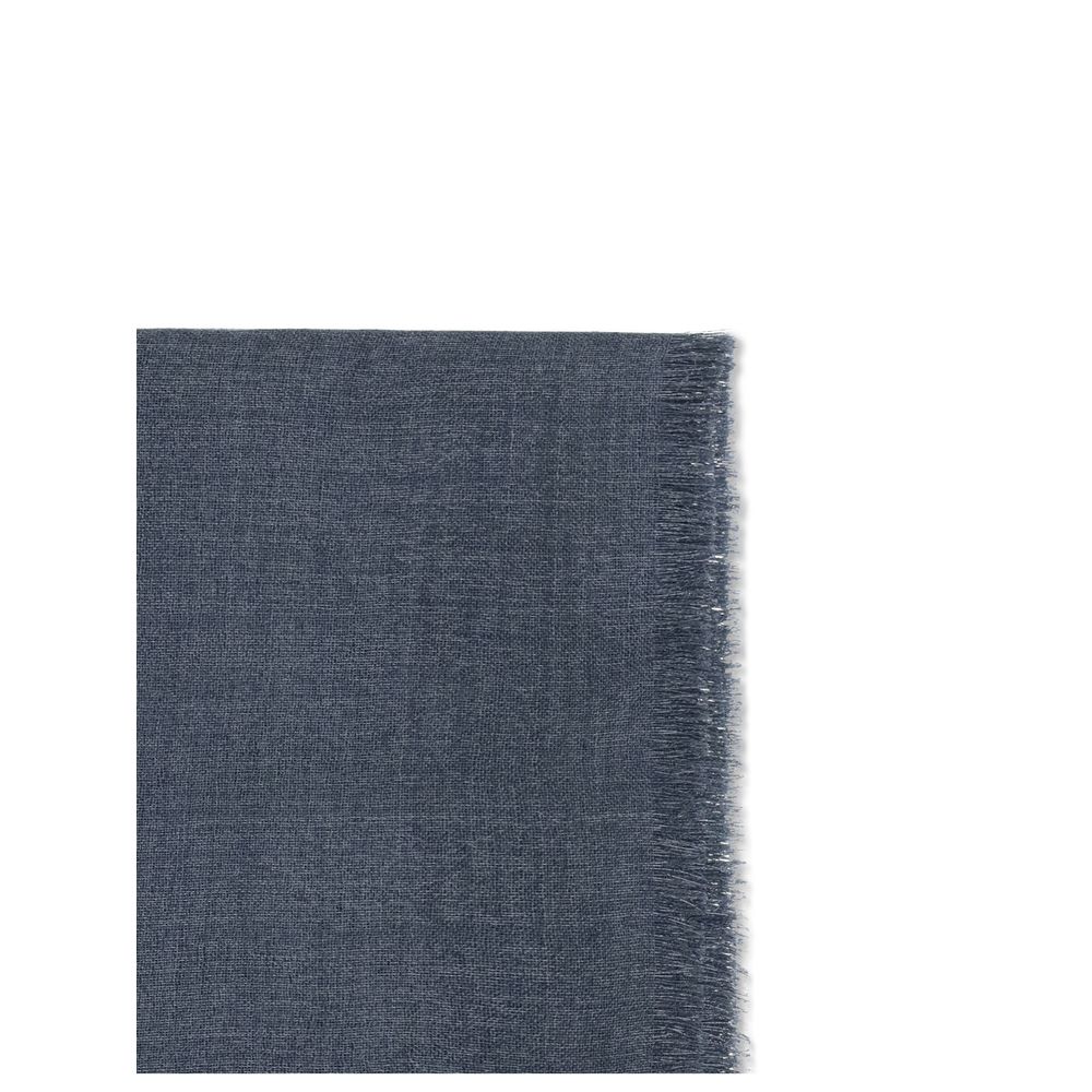 Brunello Cucinelli Blue Cashmere Scarf | Regal Royce