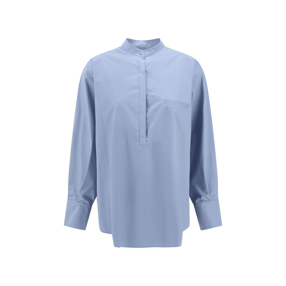 SA SU PHI Blue Cotton Shirt | Regal Royce