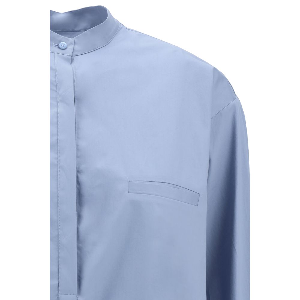 SA SU PHI Blue Cotton Shirt | Regal Royce