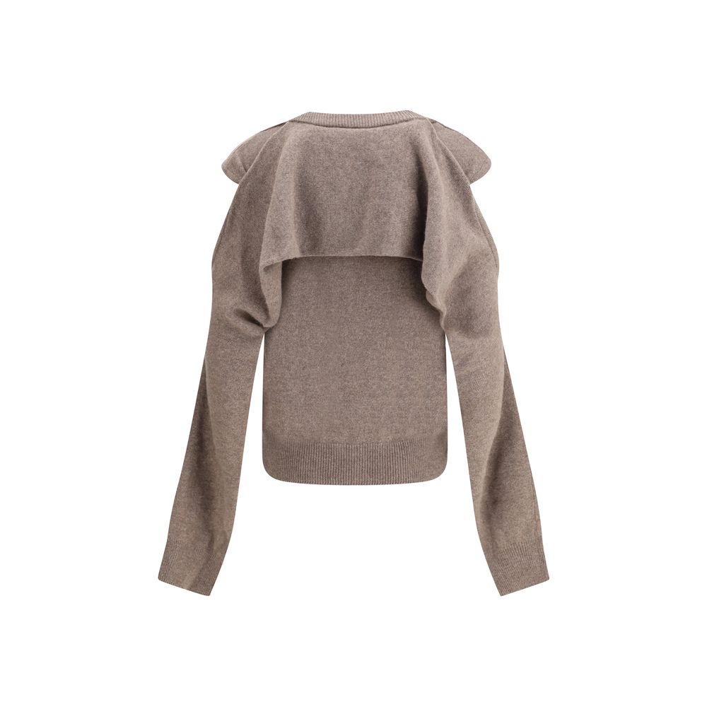 ALAINPAUL Brown Cashmere Cardigan | Regal Royce