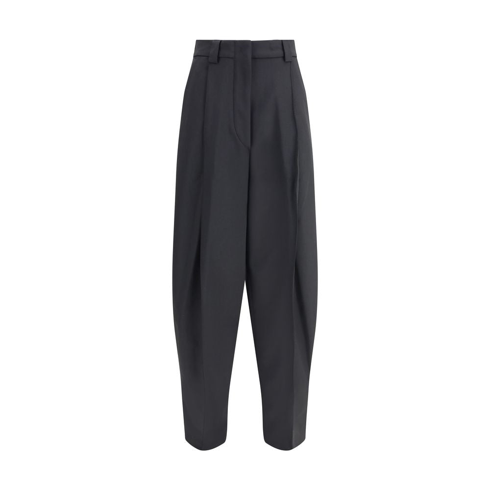 The Latest Black Polyester Casual Pants | Regal Royce