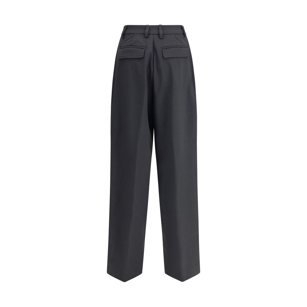 The Latest Black Polyester Casual Pants | Regal Royce