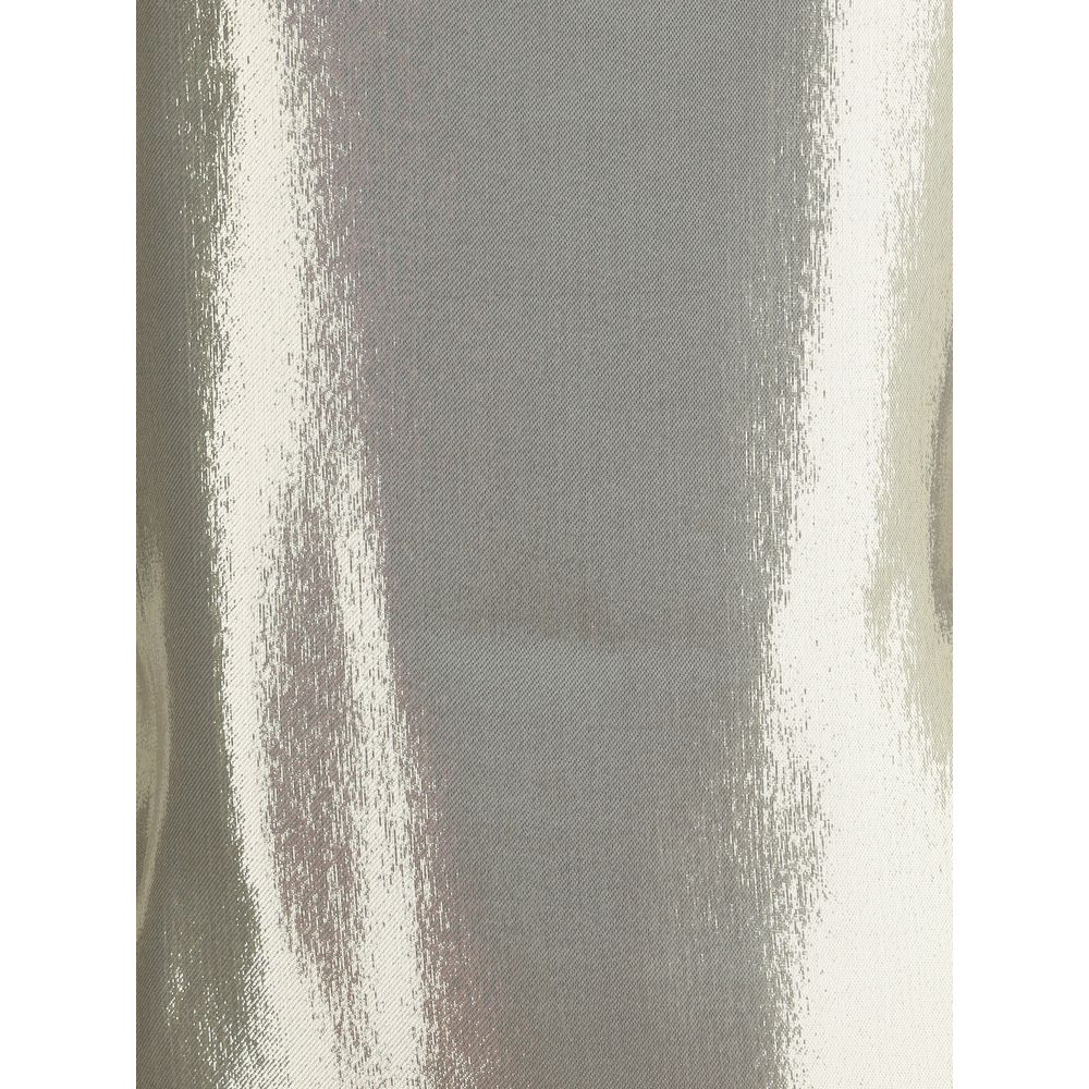 SA SU PHI Gold Silk Top | Regal Royce