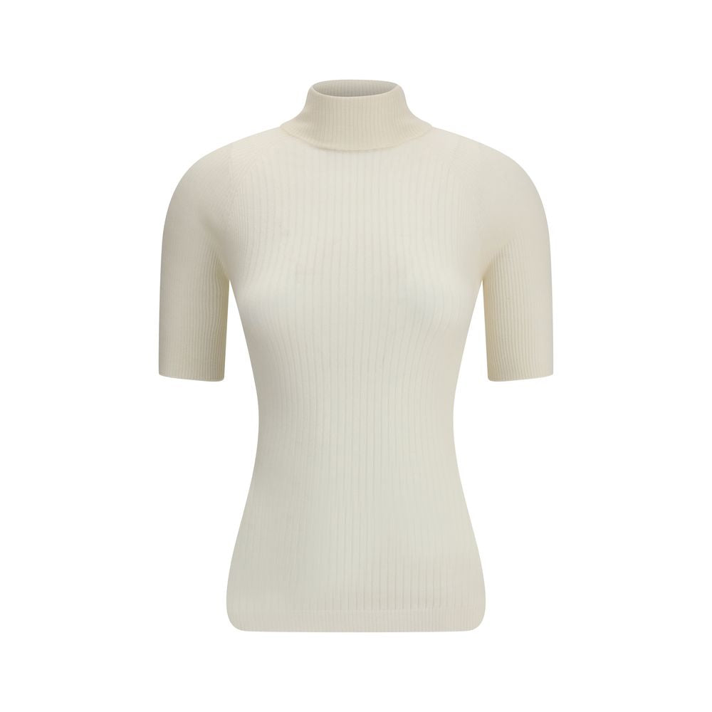 SA SU PHI Beige Cashmere Top | Regal Royce