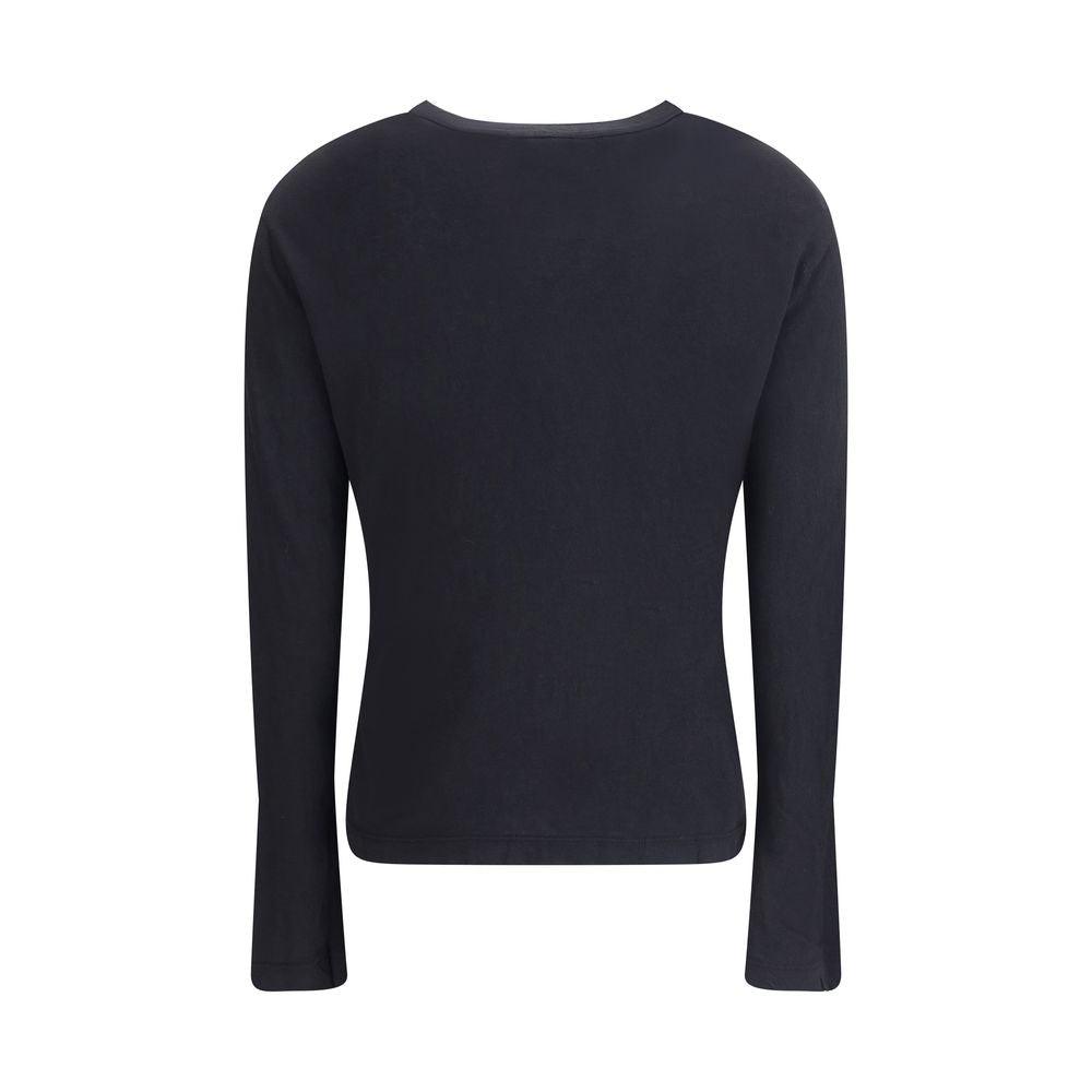 James Perse Black Cotton Sweatshirt | Regal Royce