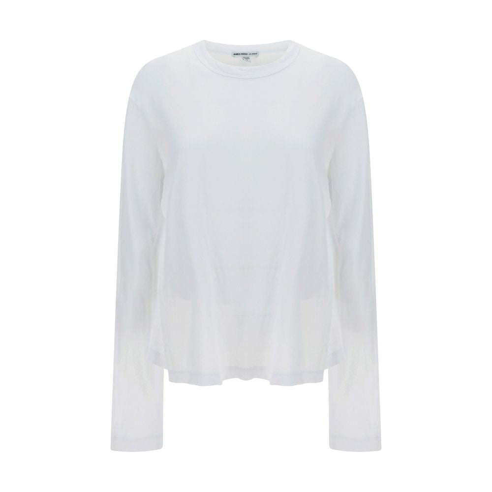 James Perse White Cotton Sweatshirt | Regal Royce
