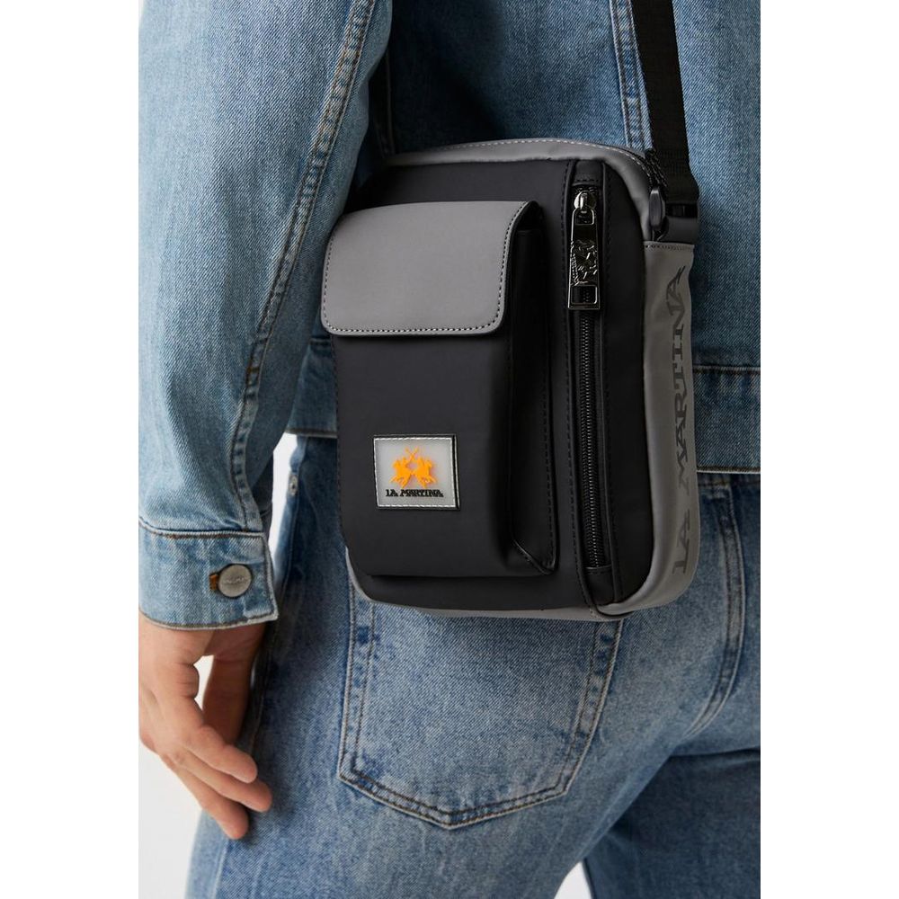 La Martina Bicolor Polyethylene Crossbody Bag | Regal Royce