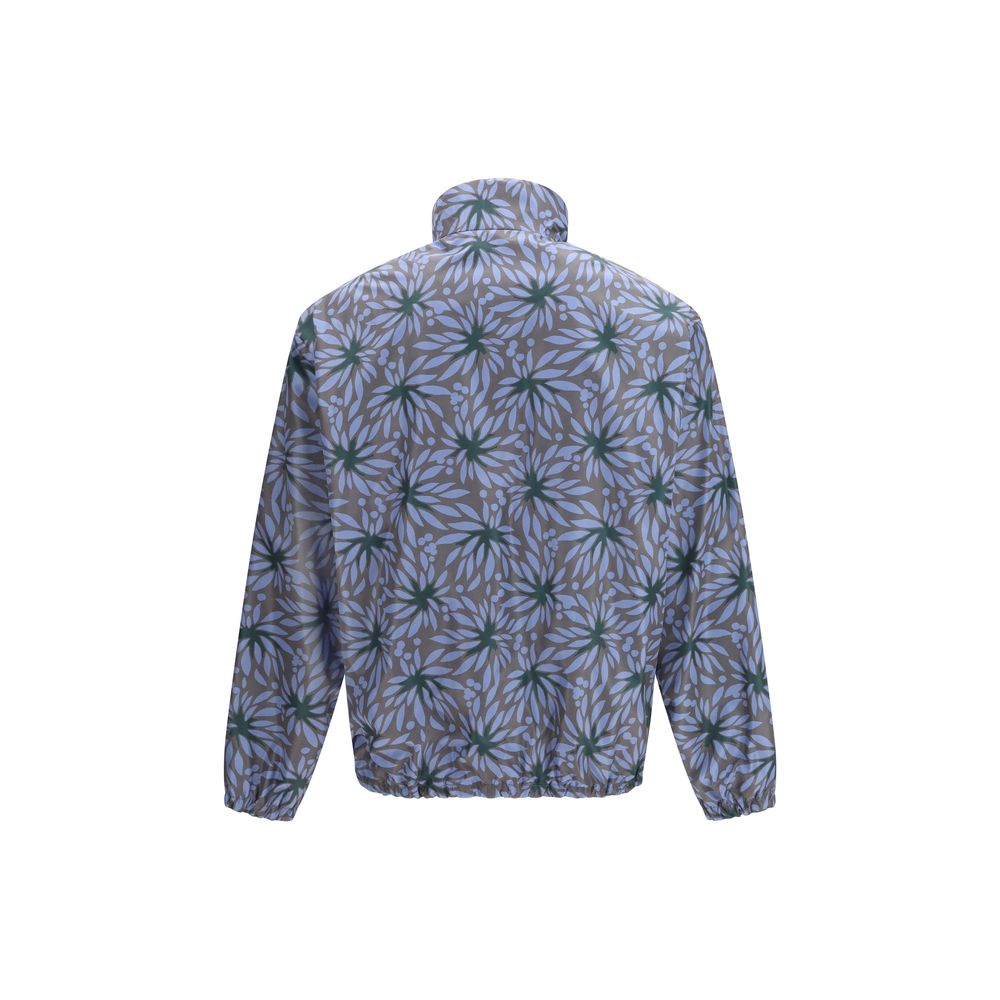 Prada Blue Recycled Polyamide Shell Jacket | Regal Royce