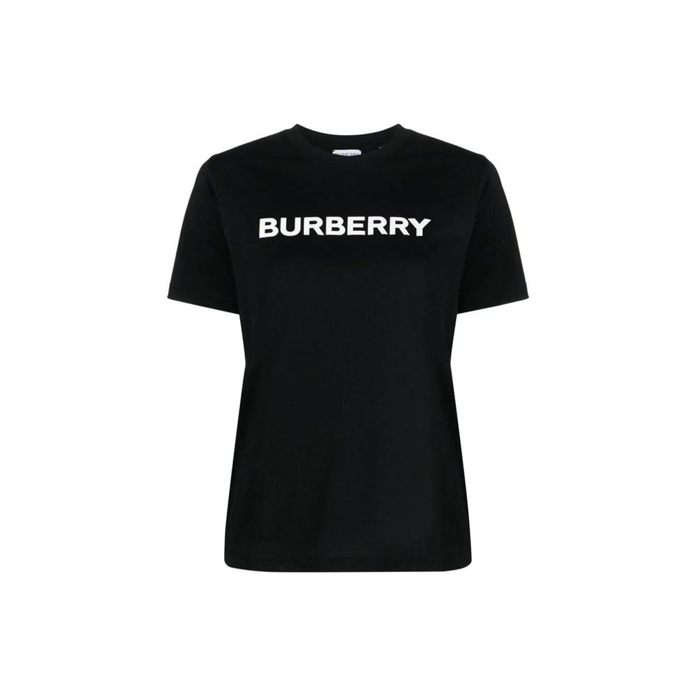 Burberry Black Cotton T-Shirt | Regal Royce