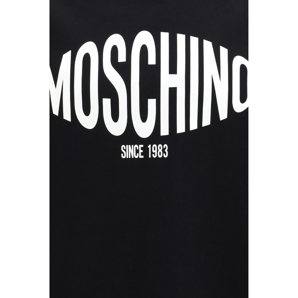 Moschino Black Cotton Sweatshirt | Regal Royce