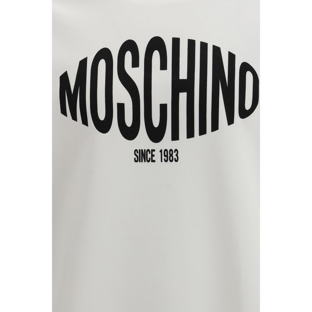 Moschino White Cotton Sweatshirt | Regal Royce