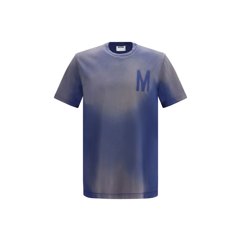 Moschino Blue Cotton T-Shirt | Regal Royce