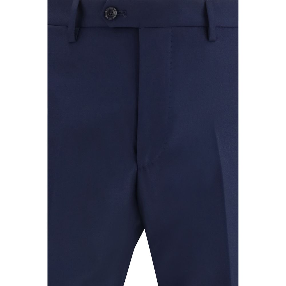 Tagliatore Blue Fleece Wool Two-Piece Suit | Regal Royce