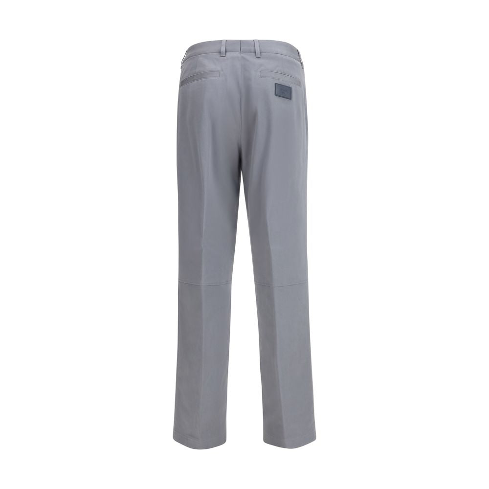 Fendi Gray Cotton Casual Pants | Regal Royce