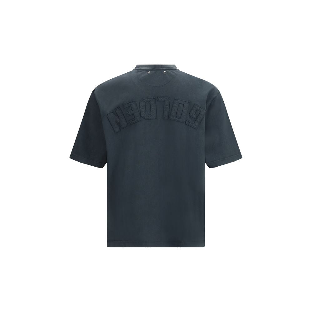 Golden Goose Black Cotton T-Shirt | Regal Royce