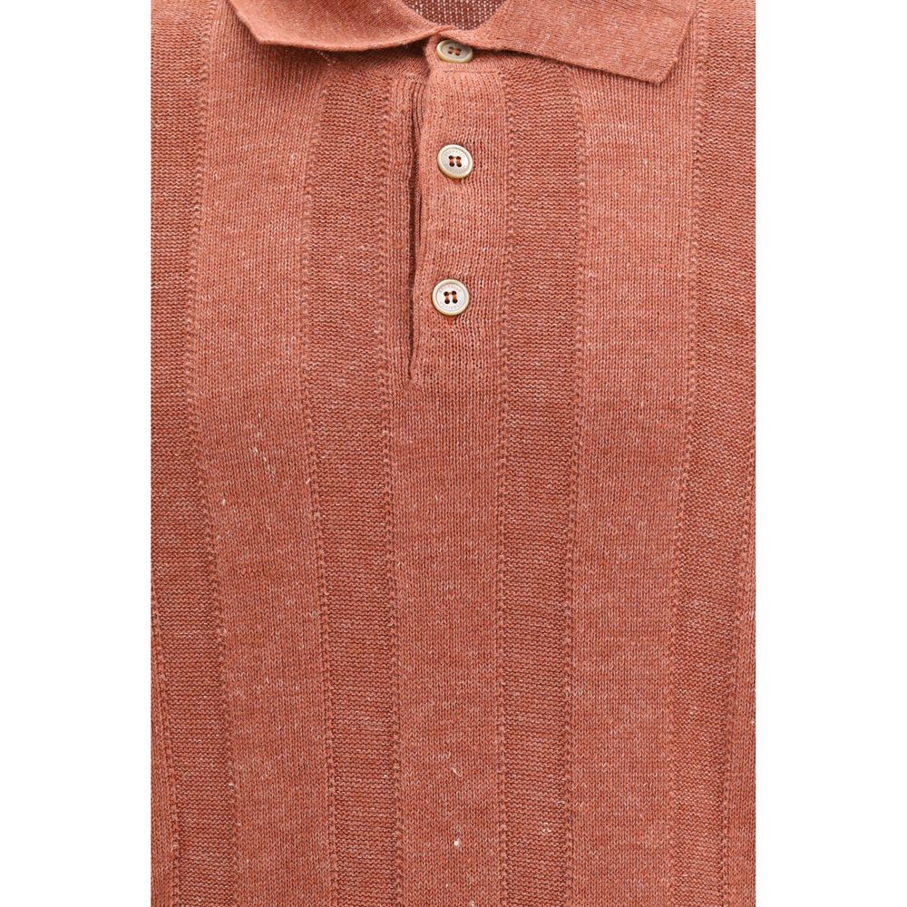 Brunello Cucinelli Orange Denim Shirt | Regal Royce