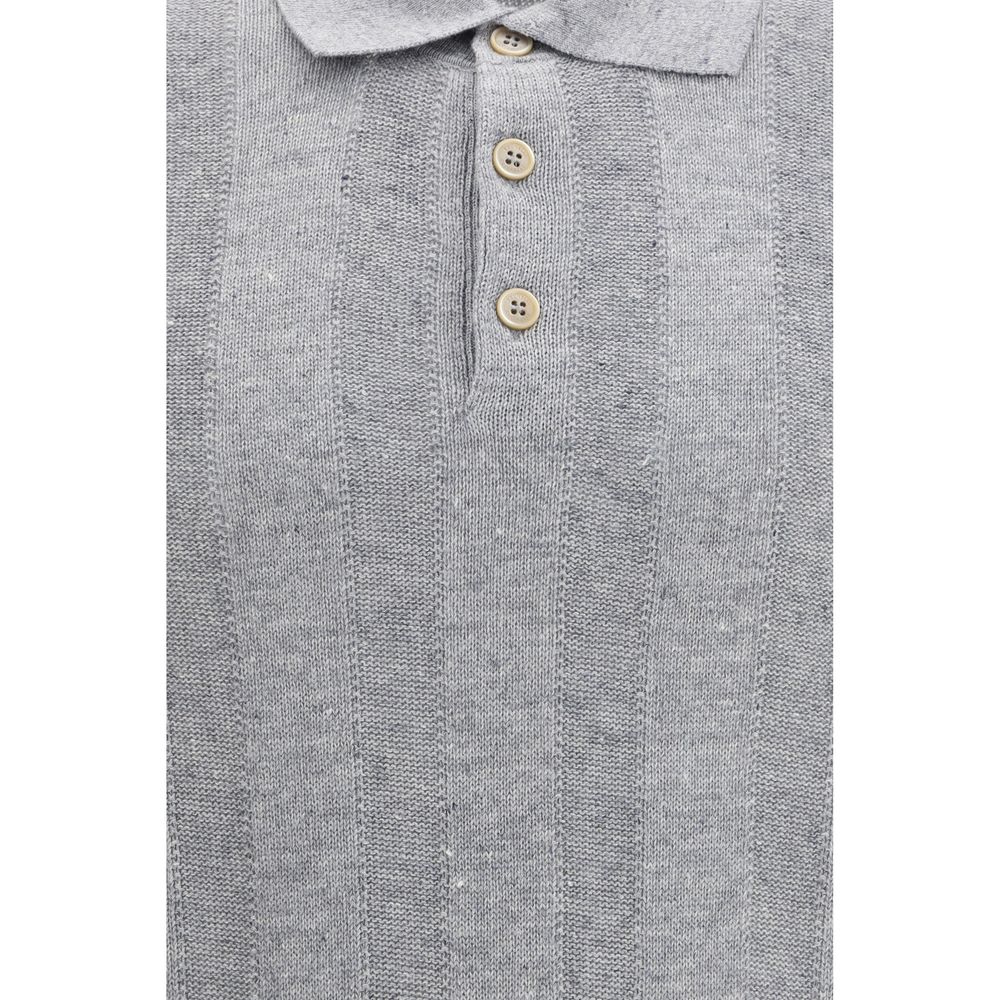 Brunello Cucinelli Gray Cotton Sweatshirt | Regal Royce
