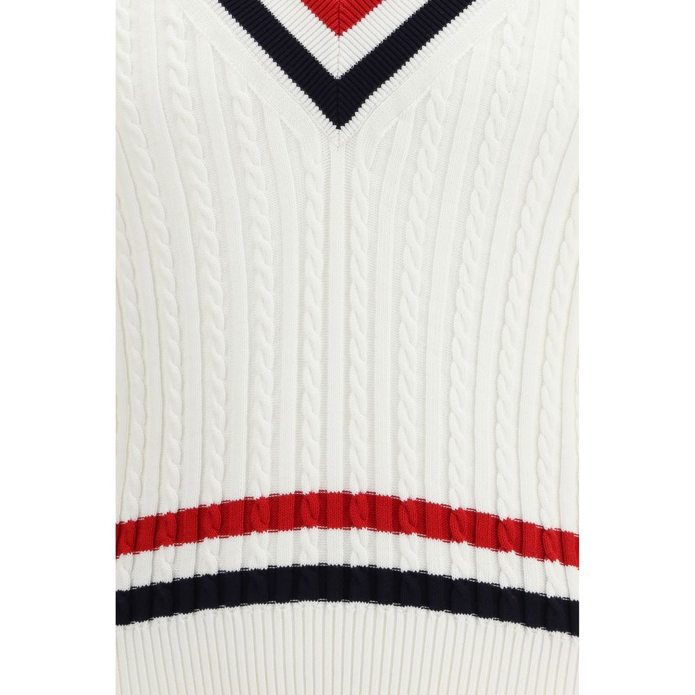 Thom Browne White Cotton Sweatshirt | Regal Royce