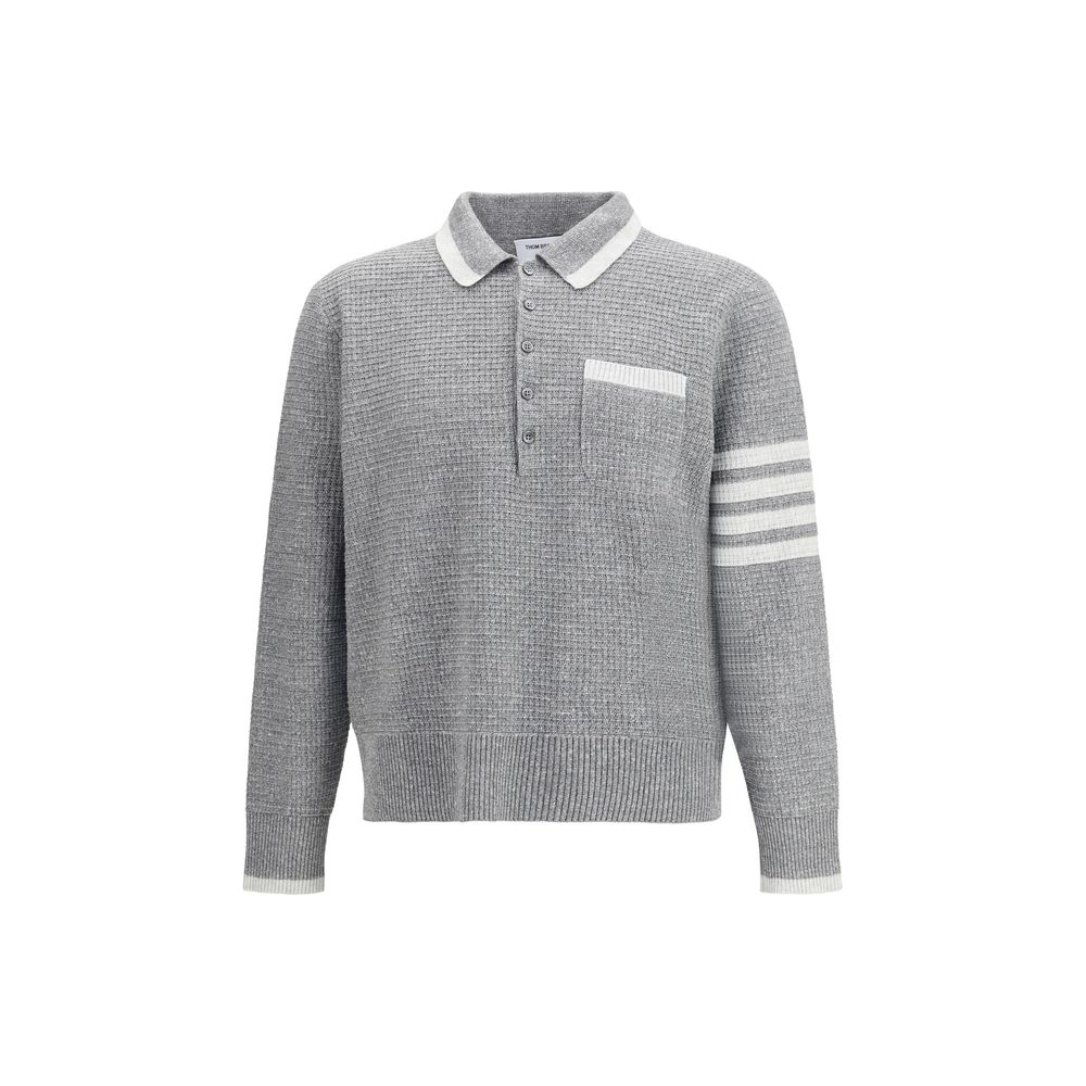 Thom Browne Gray Linen Dress Shirt | Regal Royce
