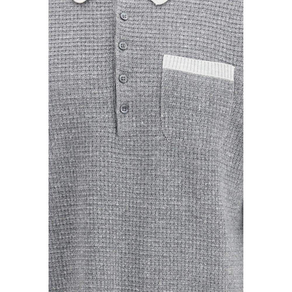 Thom Browne Gray Linen Dress Shirt | Regal Royce