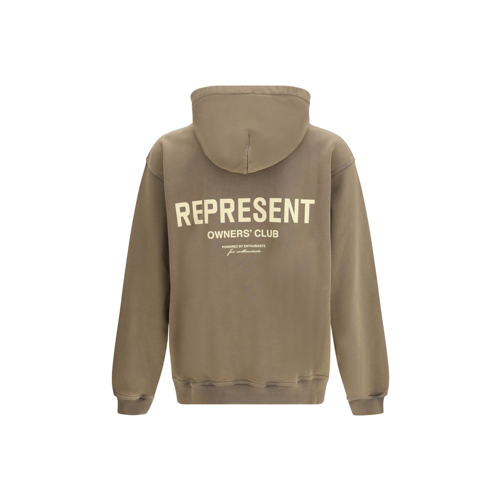 Represent Brown Cotton Sweatshirt | Regal Royce