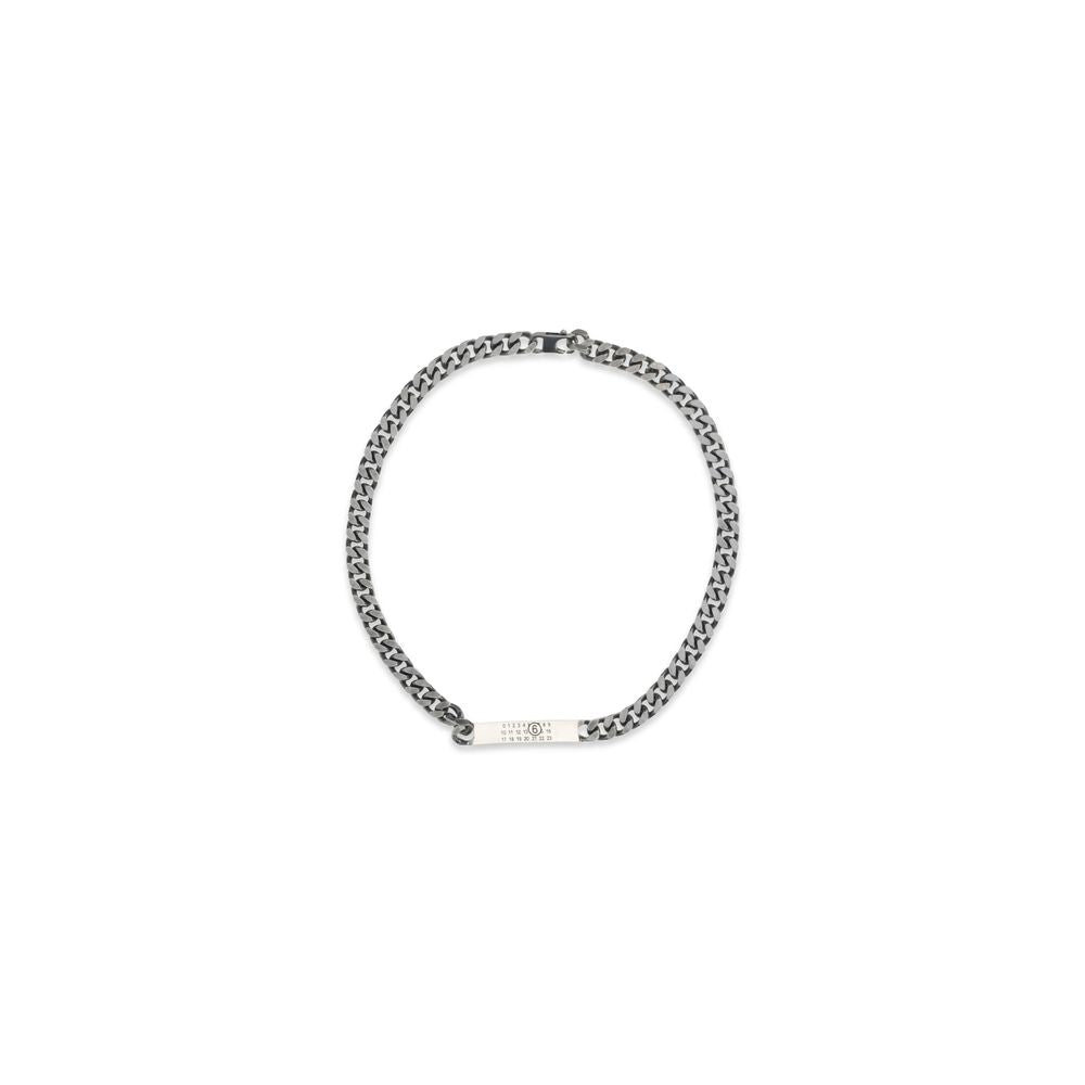 MM6 Silver Metal Necklace | Regal Royce