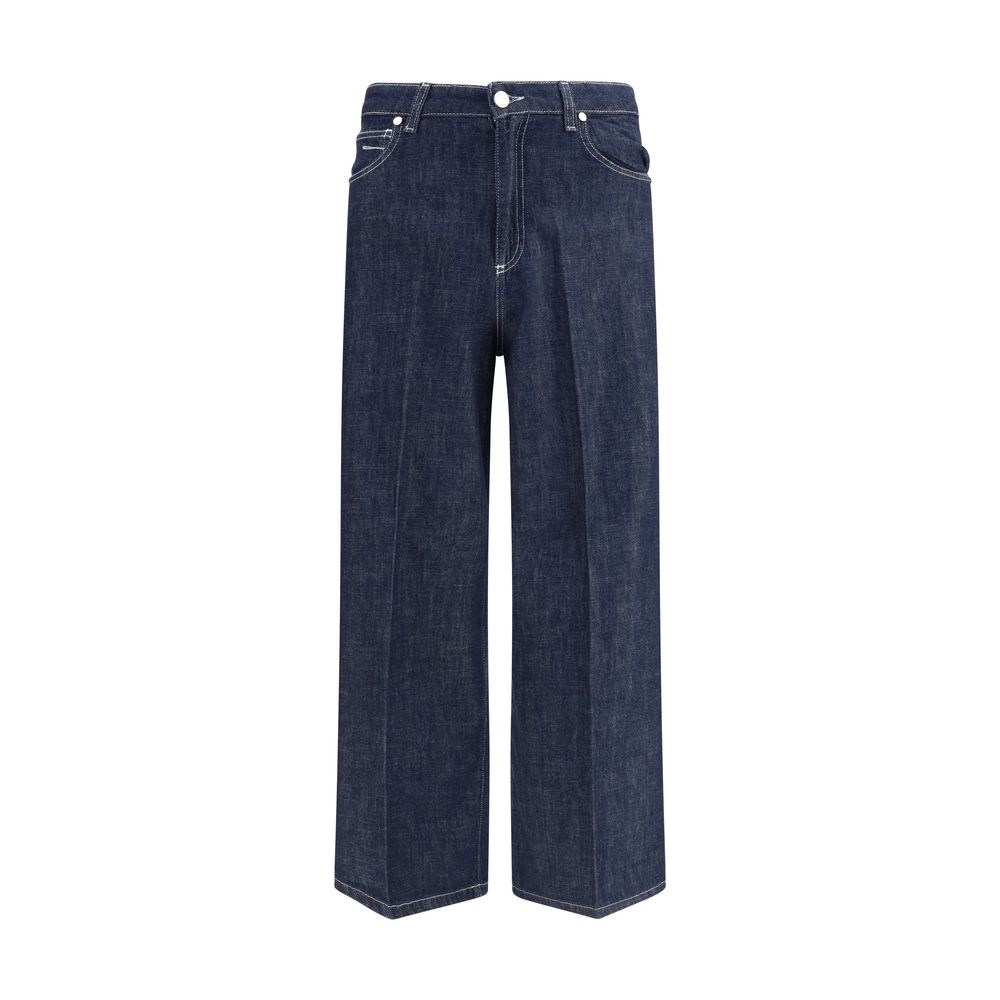 Cruna Blue Cotton Jeans Denim | Regal Royce