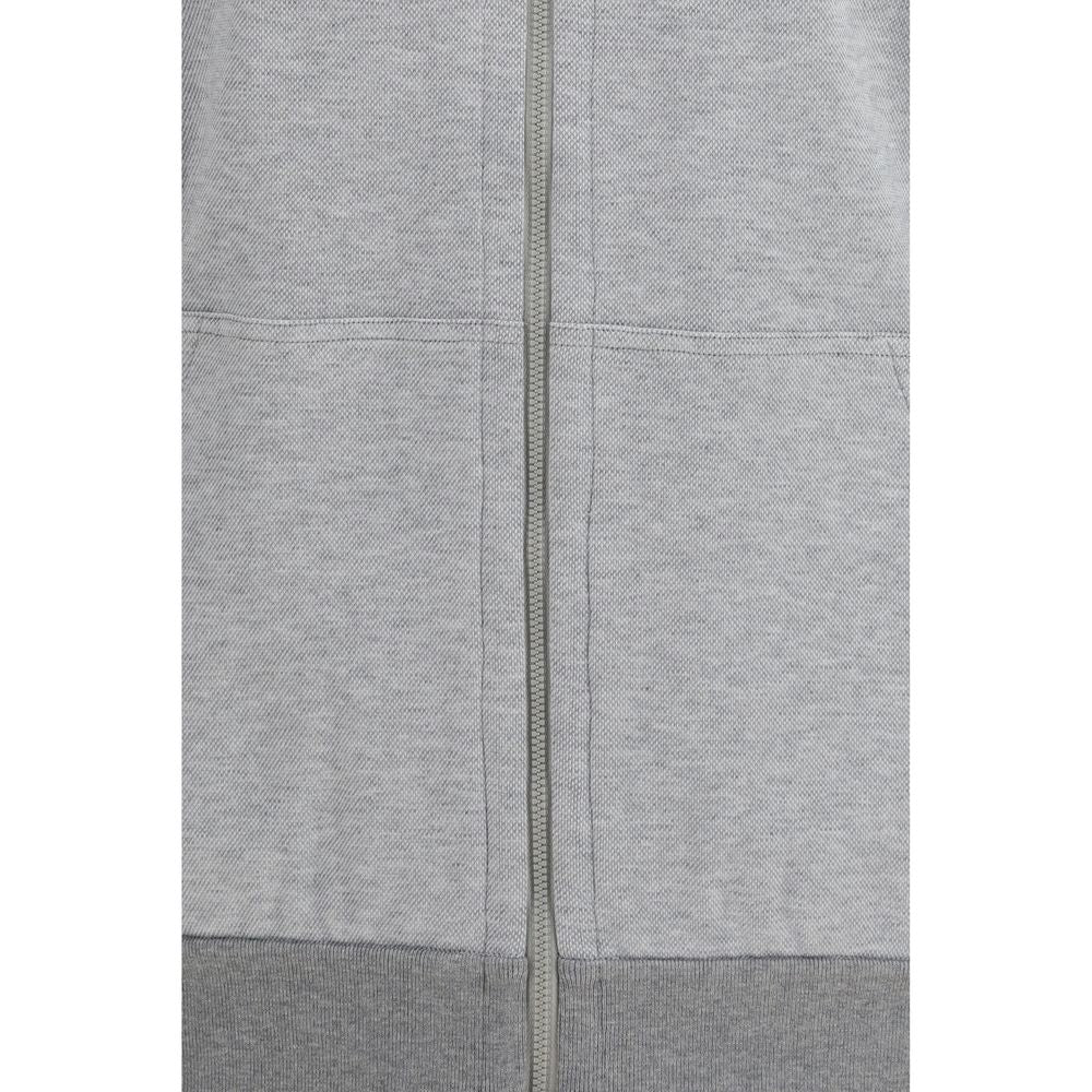Brioni Gray Cotton Sweatshirt | Regal Royce