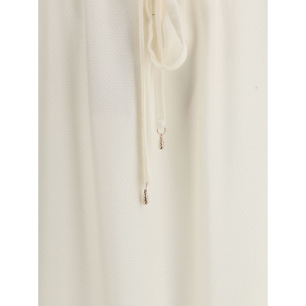 Gabriela Hearst Beige Wool Top | Regal Royce