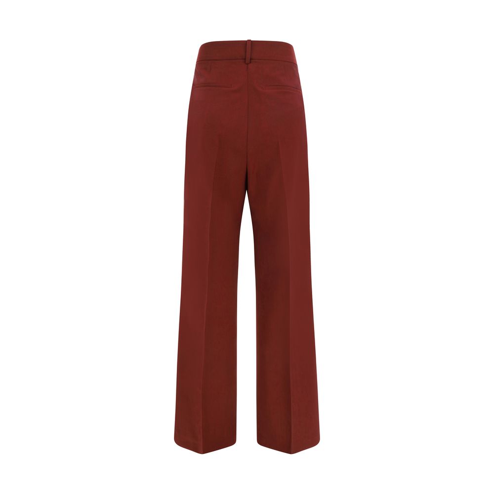Rohe Multicolor Polyester Flared Pants | Regal Royce