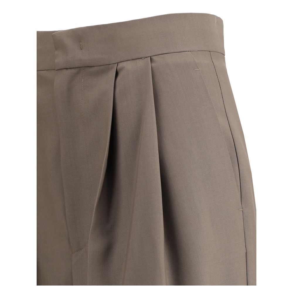 SA SU PHI Gray Wool Dress Pants | Regal Royce