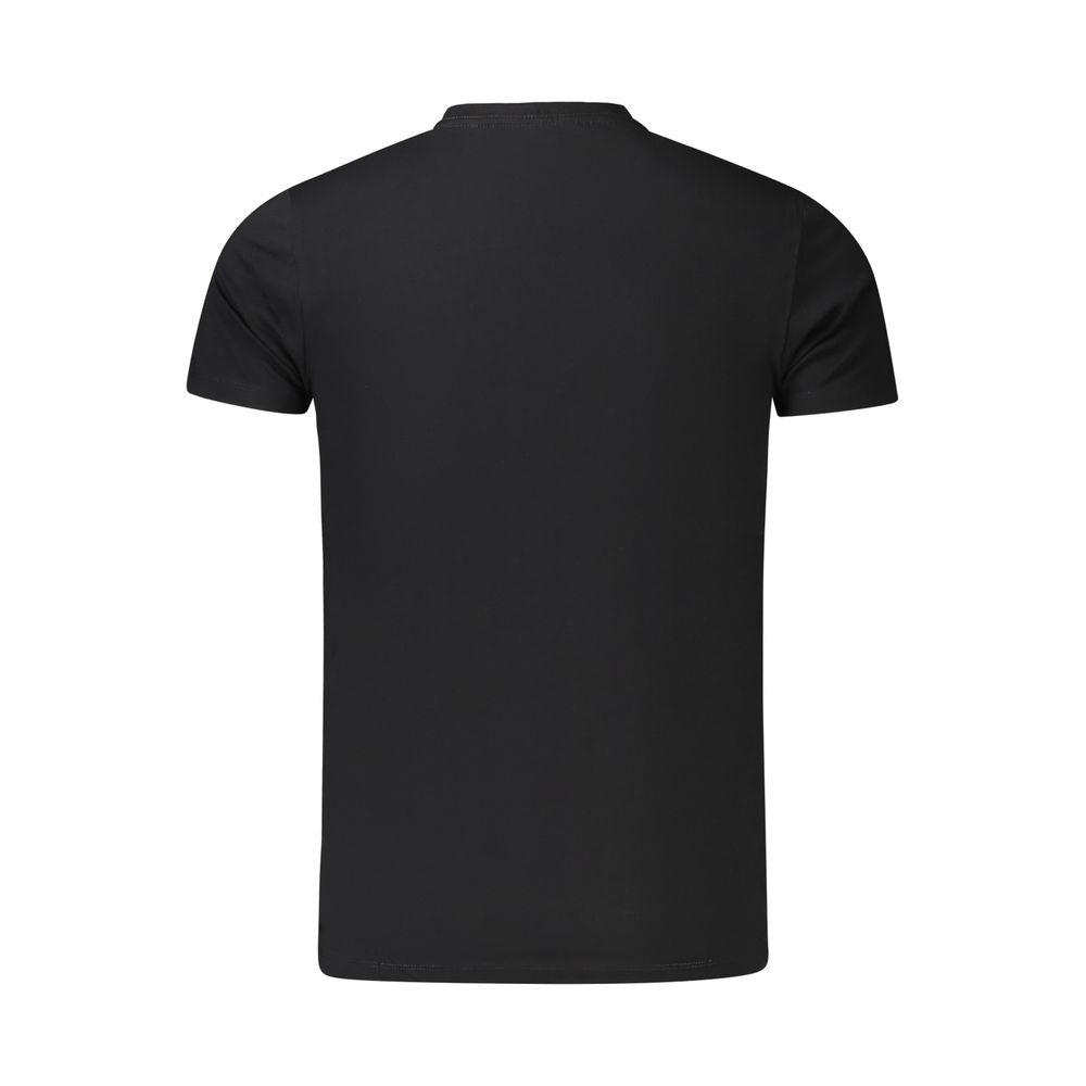 Pepe Jeans Black Cotton Men's T-Shirt | Regal Royce