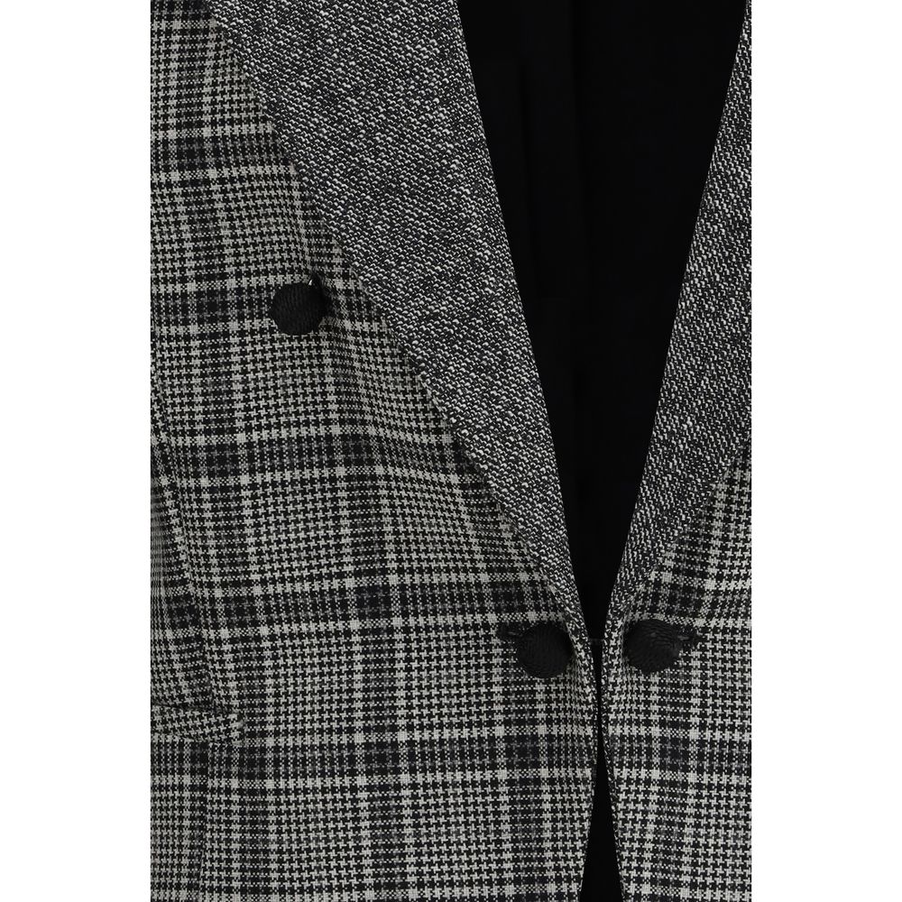 Valentino Gray Fleece Wool Coat | Regal Royce