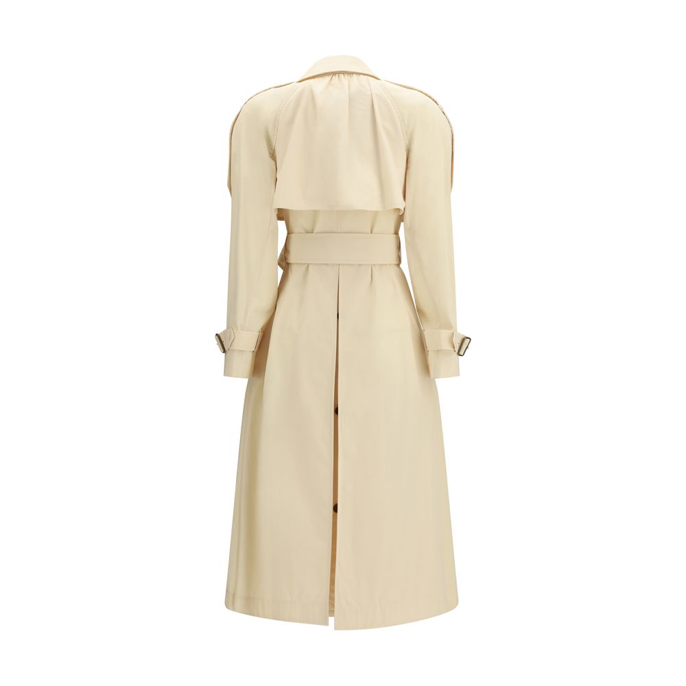 Burberry Beige Polyester Trench Coat | Regal Royce
