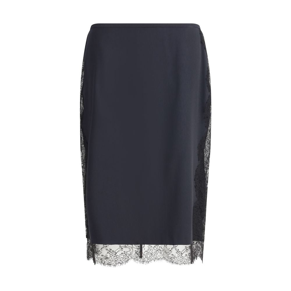 Tom Ford Black Silk Midi Skirt | Regal Royce