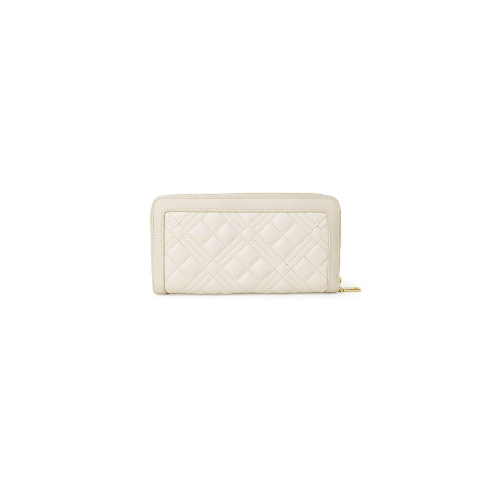 Love Moschino Beige Polyethylene Wallet | Regal Royce