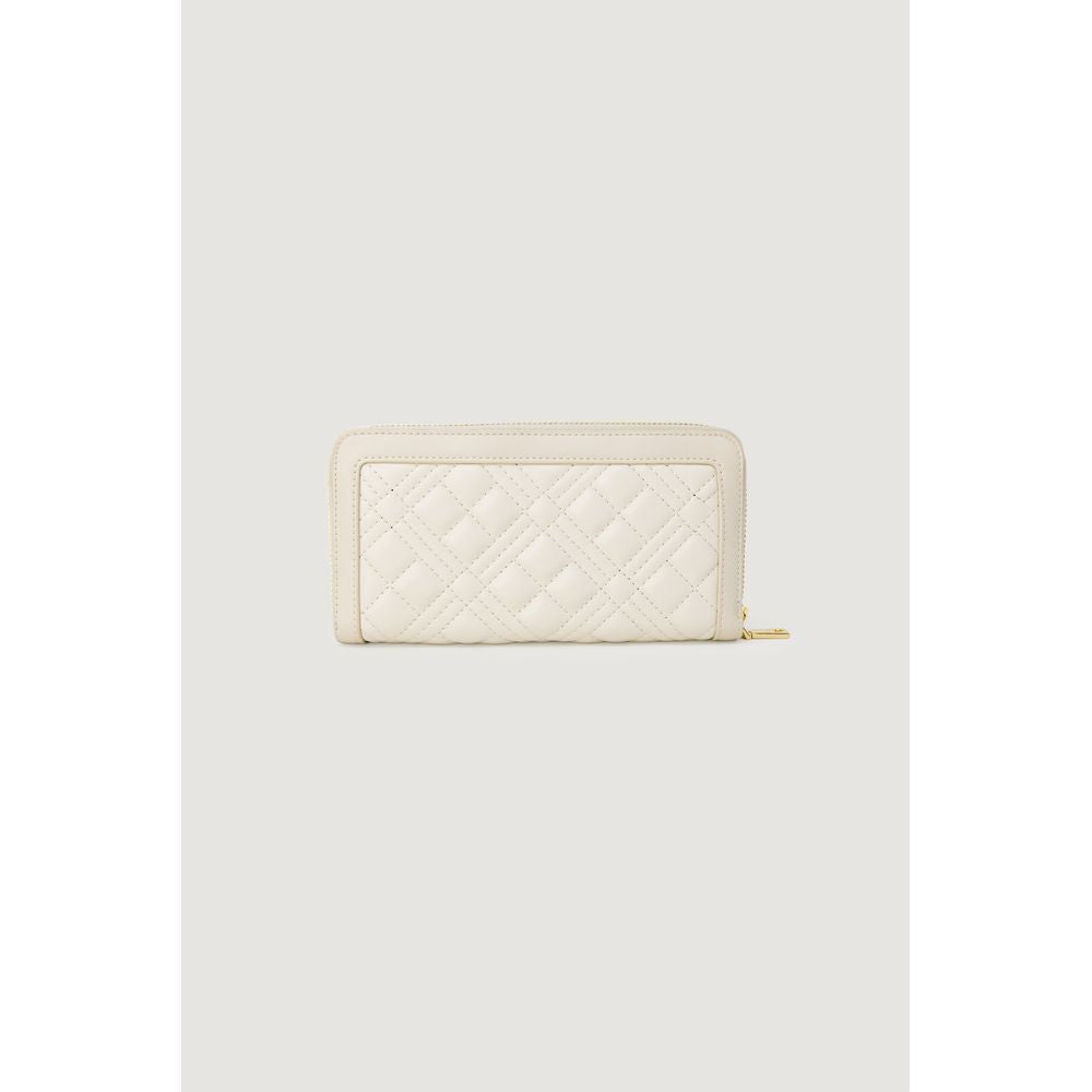 Love Moschino Beige Polyethylene Wallet | Regal Royce