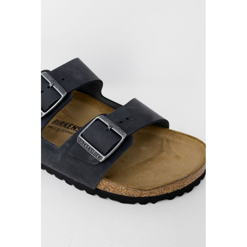 Birkenstock Black Synthetic Slippers | Regal Royce