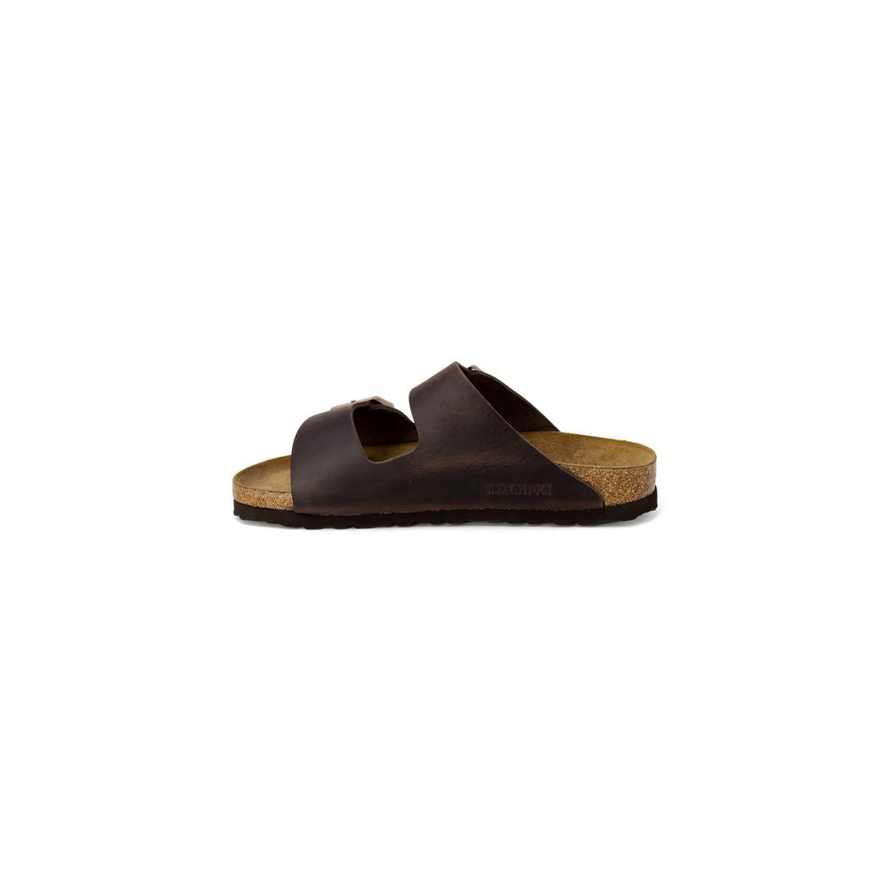 Birkenstock Brown Synthetic Slippers | Regal Royce
