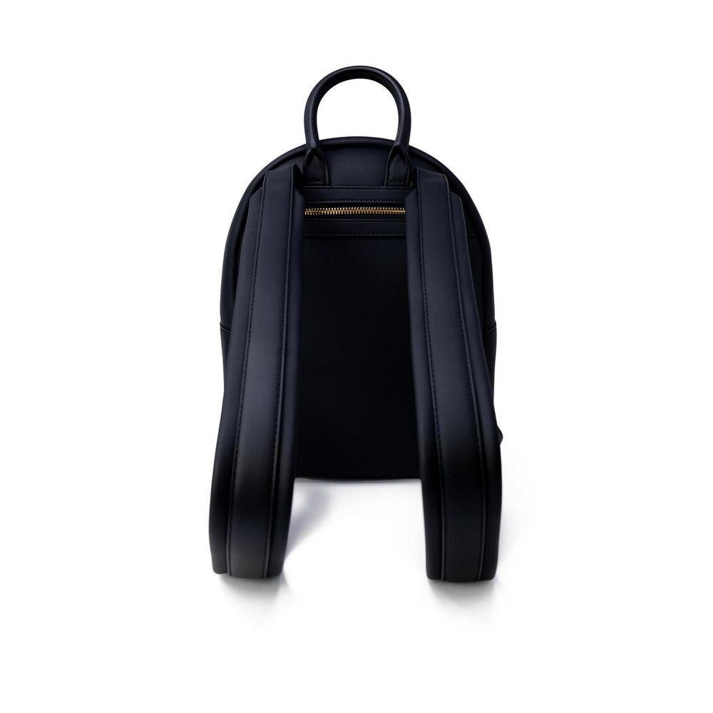 Love Moschino Black Polyethylene Backpack | Regal Royce