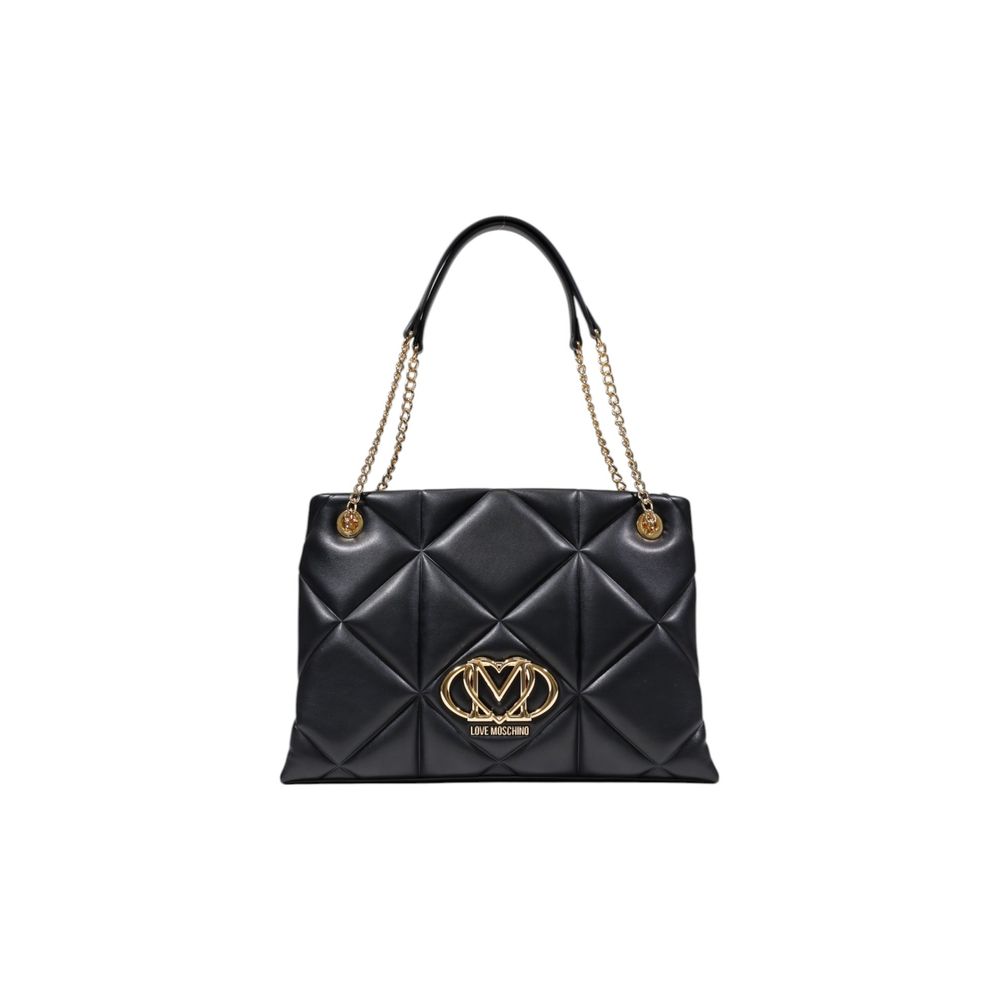 Love Moschino Black Polyethylene Handbag | Regal Royce