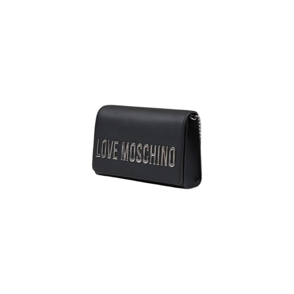 Love Moschino Black Polyethylene Handbag | Regal Royce