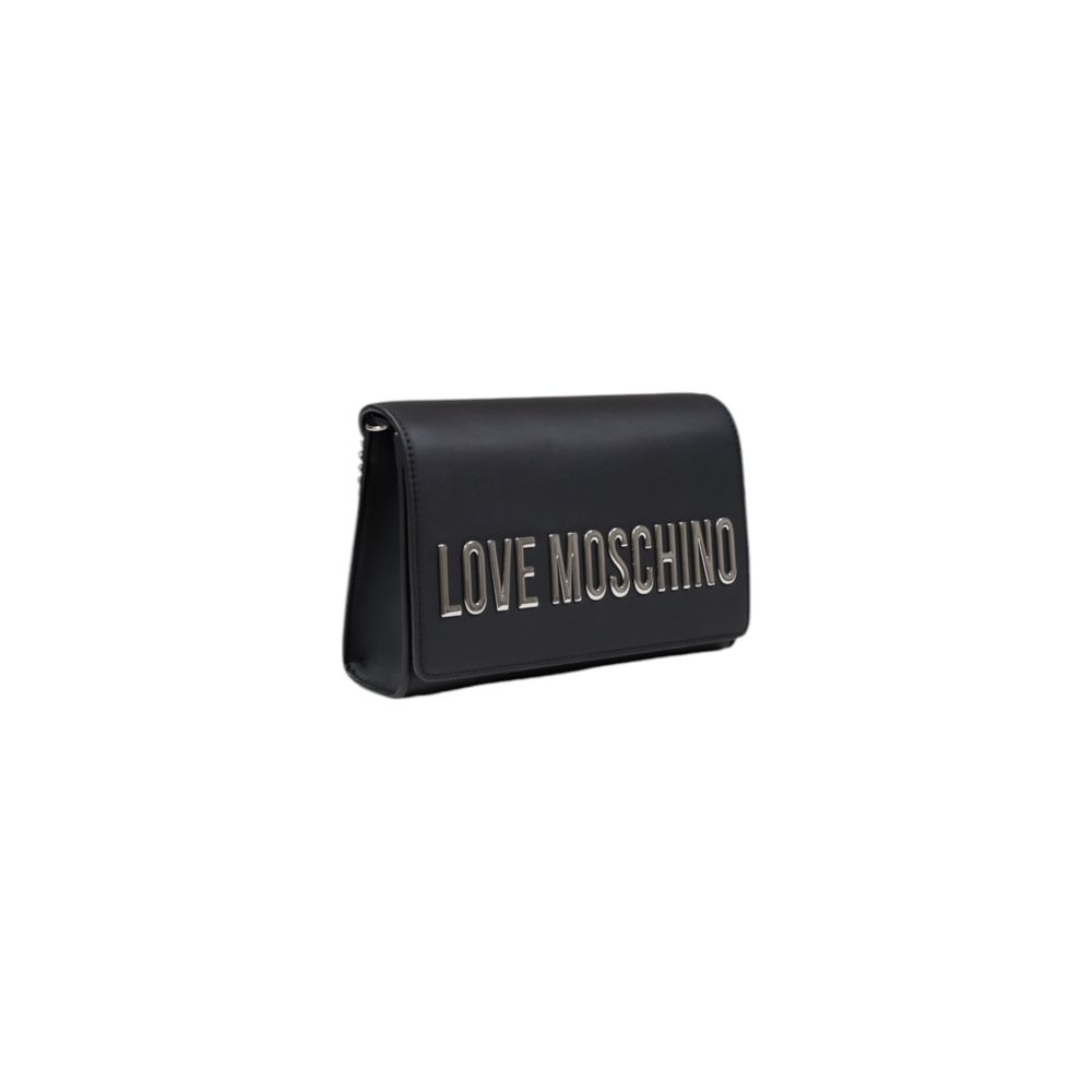 Love Moschino Black Polyethylene Handbag | Regal Royce